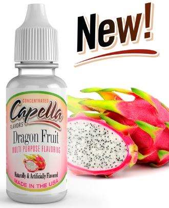 Capella Dragon Fruit | 10ml Concentrated Flavor for Eliquid | Self Mixing