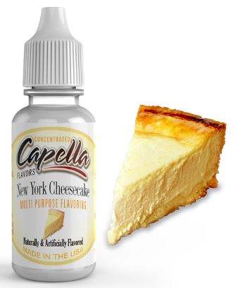 Capella New York Cheesecake v2 | 10ml Concentrated Flavor for Eliquid | Self Mixing