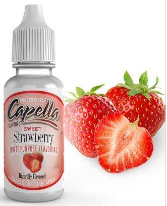 Capella 10ml Concentrated Sweet Strawberry Flavor for Eliquid / Ejuice DIY / Self Mixing