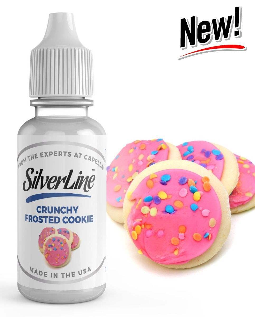 Capella Crunchy Frosted Cookie | 10ml Concentrated Flavor for DIY | Self Mixing