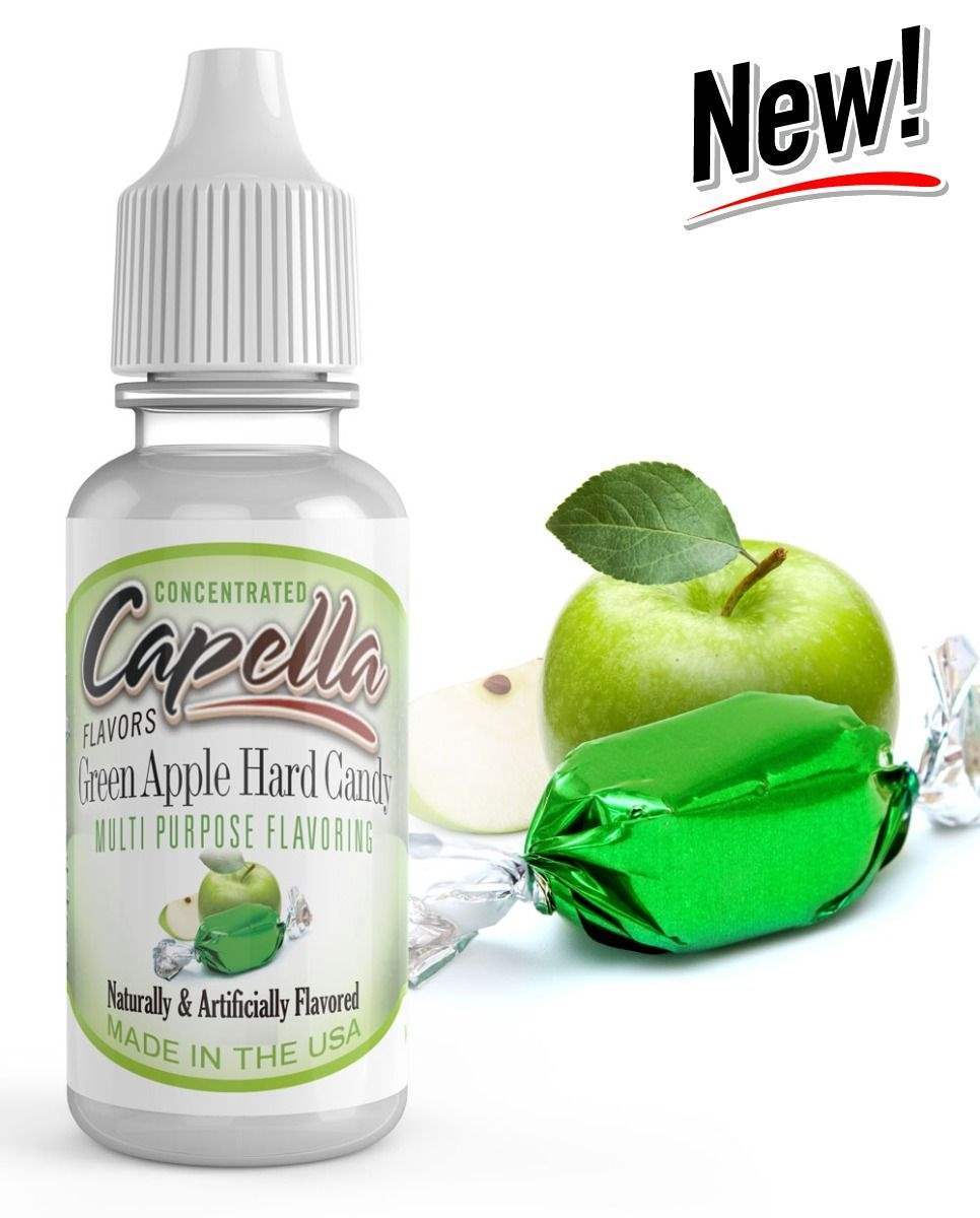 Capella Green Apple Hard Candy | 10ml Concentrated Flavor for DIY | Self Mixing