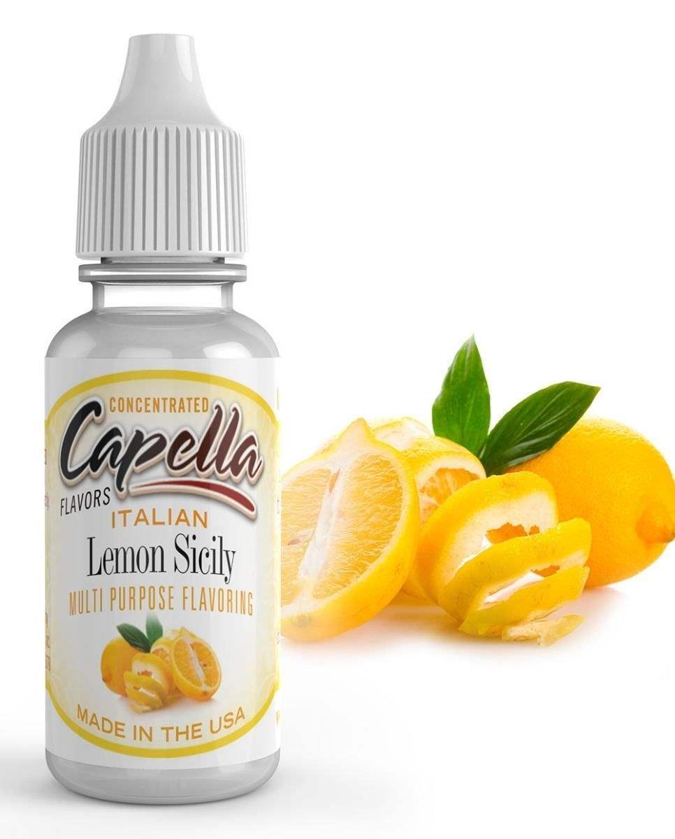 Capella Italian Lemon Sicily | 10ml Concentrated Flavor for DIY | Self Mixing