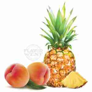 Flavor West Pineapple Peach | 10ml Concentrated Flavor for Eliquid | Self Mixing