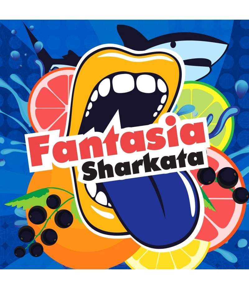 Big Mouth Fantasia Sharkata | 10ml One Shot Concentrated Flavour | Makes 100ml Eliquid