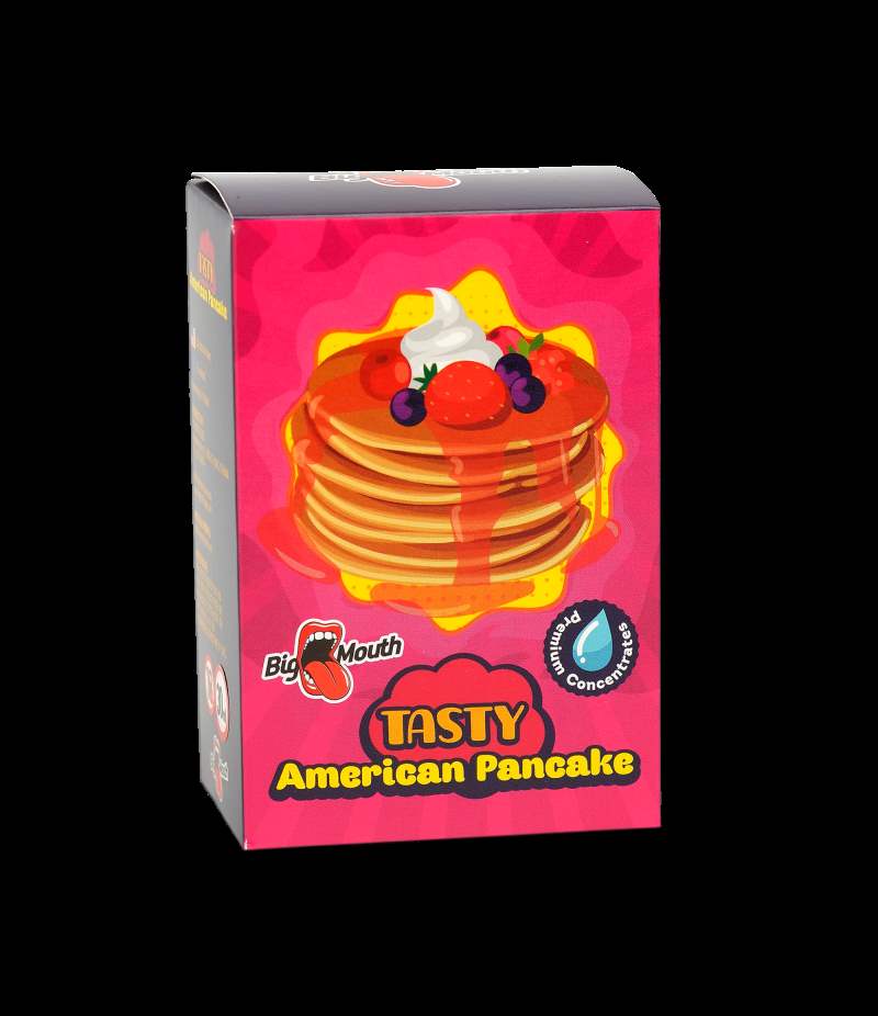 Big Mouth American Pancake | 10ml One Shot Concentrated Flavour | Makes 100ml Eliquid