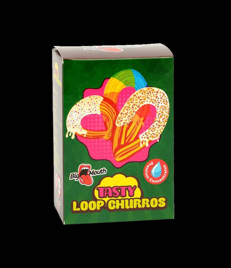 Big Mouth Loop Churros | 10ml One Shot Concentrated Flavour | Makes 100ml Eliquid