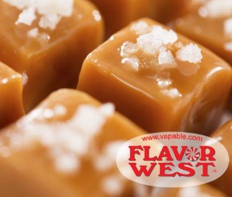 Flavor West Salted Caramel | 10ml Concentrated Flavor for DIY | Self Mixing