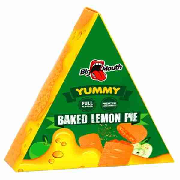 Big Mouth Baked Lemon Pie | 10ml One Shot Concentrated Flavour | Makes 100ml Eliquid