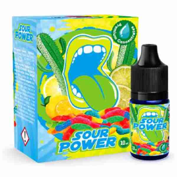 Big Mouth Sour Power | 10ml One Shot Concentrated Flavour | Makes 100ml Eliquid