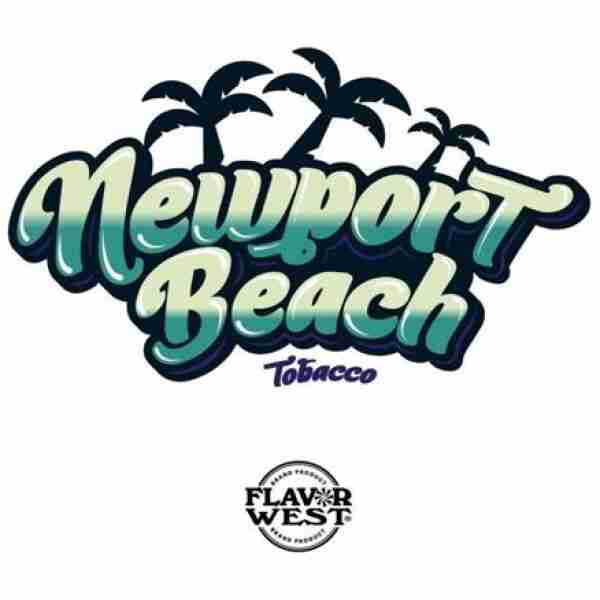 Flavor West Branded Tobacco Newport Beach (Menthol Tobacco) | 10ml Concentrated Flavor for DIY | Self Mixing