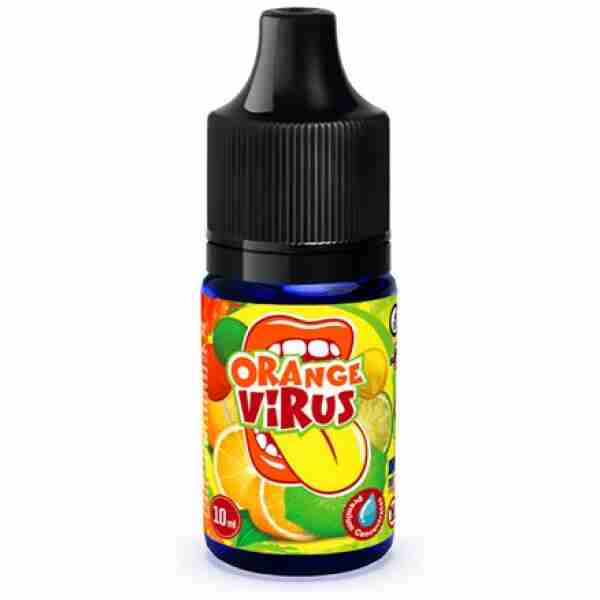 Big Mouth Orange Virus | 10ml One Shot Concentrated Flavour | Makes 100ml Eliquid