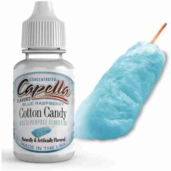 Capella Blue Raspberry Cotton Candy | 10ml Concentrated Flavor for DIY Self Mixing
