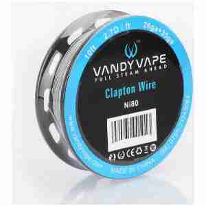 Vandy Vape Ni80 Clapton Wire | 26G/35G 10 feet (3,048 meter)