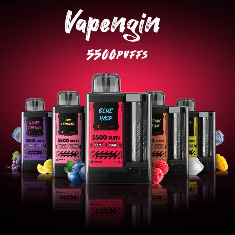 Vapengin Disposable Pod | 5500 Puff Rechargeable | 50mg