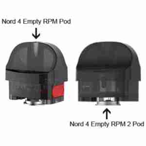 Smok | Nord 4 Replacement Pods | No Coil